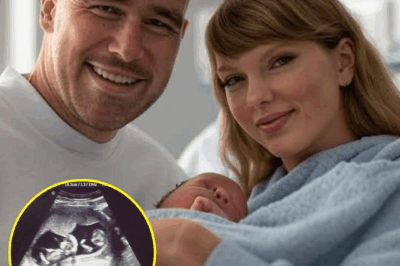 TEARFUL JOY: Travis Kelce and Taylor Swift’s Emotional First Child Announcement Stuns Chiefs Fans — Watch the Viral Video That Left Millions Crying! Don’t Miss This Historic Moment!