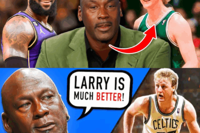 Michael Jordan Says He Rates Larry Bird Over LeBron James