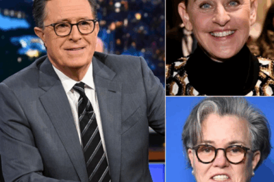 Stephen Colbert said he understands why Rosie O’Donnell and Ellen DeGeneres left the United States. He’s considering doing the same after being fired.
