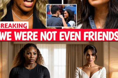 Serena Williams Denounces Friendship With Meghan Markle After Leaked Messages Show Meghan Flirting With Alexis Ohanian