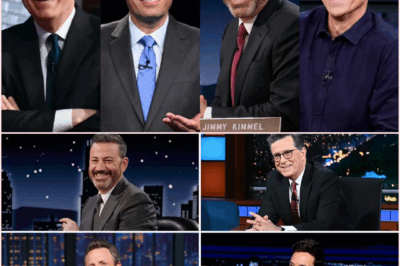 Colbert, Fallon, Meyers, Kimmel SAY GOODBYE To Late Night While Hollywood Writers Strike