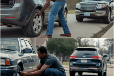 Black Man Helped a Desperate Woman Change Her Tire. The next day, a Black SUV Followed Him