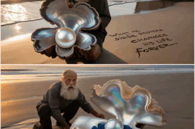 Elderly Fisherman Finds Giant Clam, What He Discovers Inside Changes His Life Forever…