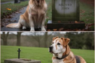This Faithful Dog Didn’t Leave His Owner’s Grave For A Very Long Time For A Strange Reason