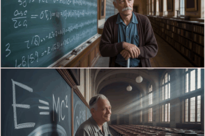A 70 Year Old Poor Janitor at Harvard Stops at a Math Board and Does This…