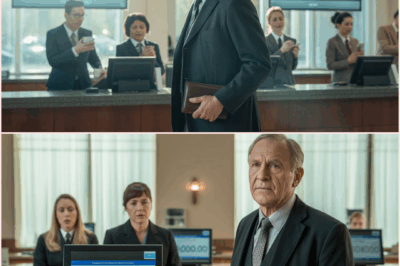 Bank Employees Laughed at the Elderly Man, But Froze When They Saw His $25 Million Balance…