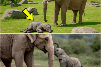 Baby Elephant Couldn’t Wake Up – What Its Mum Did Next Will Leave You SPEECHLESS!
