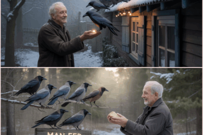 Man Fed Crows for Years. Then One Day, They Rewarded Him With a Stunning Gift in Return!