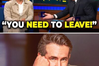 Not Every Battle Is a Headline: Ryan Reynolds’ Walk-Off on Colbert Sparks a Deeper Conversation”