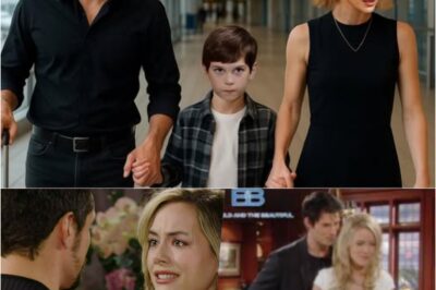 Shock Return: Thomas Forrester Comes Back to LA with Caroline – But Where is Paris?!