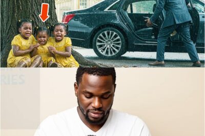 A Shocking Homecoming: He Found His Triplets Abandoned in the Rain by His New Wife
