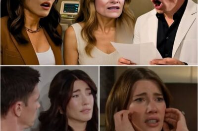 Steffy’s World Shattered: Finn Reveals Taylor Isn’t Her Biological Mother in Explosive DNA Bombshell!