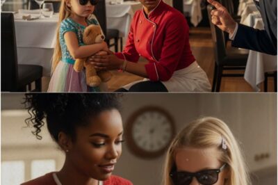 Black Waitress Protects Billionaire’s Blind Daughter—CEO’s Jaw Drops at What Happens Next!