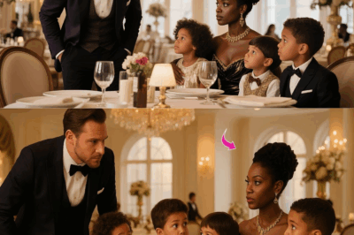 Millionaire Finds His Black Ex-Wife at a Restaurant — with Triplets Who Look Just Like Him