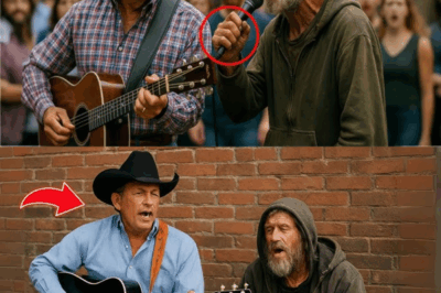 George Strait Gave a Homeless Man a Chance to Sing — and America Stopped to Watch…