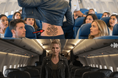 She Was Forced Out of First Class — Until the Pilot Spotted the SEAL Tattoo on Her Back…and Froze