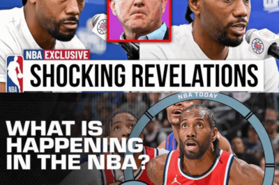Kawhi Leonard Breaks Down, Apologizes, and Exposes Clippers’ Shocking Secrets in $28 Million NBA Fraud Scandal!