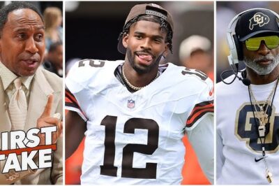 Stephen A. Smith Stunned as Deion Sanders Confirms Shedeur Will Start for Browns This Season!