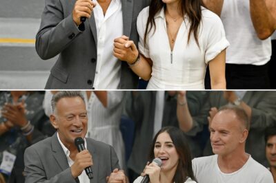 ‘I’ve never felt anything like this in my life,’ Jessica Springsteen whispered before taking the stage with her father, Bruce.
