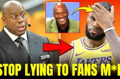 Magic Johnson Exposes LeBron James for Retirement Lies—NBA Fans Furious Over Shocking Gaslighting Tactics!