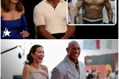 Emily Blunt Praises Dwayne Johnson’s Epic Transformation in The Smashing Machine