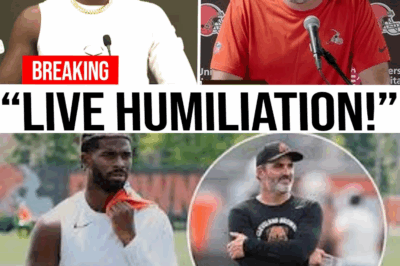 Shedeur Sanders Shocks NFL Fans: Embarrasses Kevin Stefanski Live on National Television Again!
