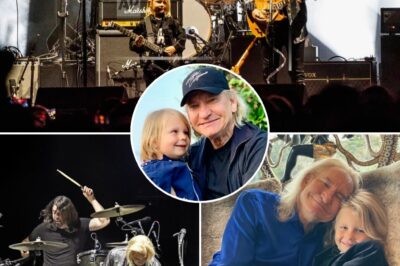 Six-Year-Old Roy Orbison III Steals the Show at VetsAid 2022, Jamming Fearlessly with Joe Walsh, Dave Grohl, and Nathan East, Channeling Pure Rock n’ Roll Energy