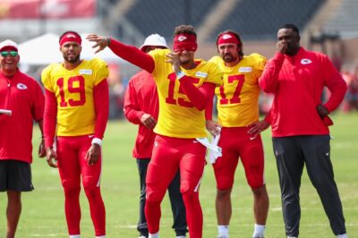 BREAKING: Andy Reid takes risky Patrick Mahomes move as Chiefs ramp up 2025 preparations.