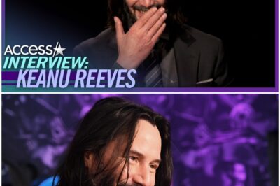 Keanu Reeves Blushes Over Diane Keaton’s Kissing Tribute