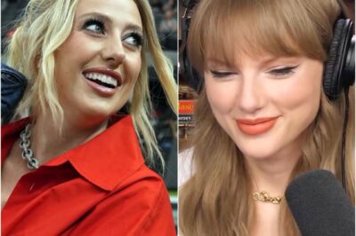 WATCH: Brittany Mahomes sends Taylor Swift a message after Travis Kelce’s viral podcast quote.