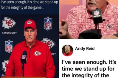 BREAKING: Kansas City Chiefs Call Emergency Press Conference to Sue NFL Over Referee Scandal — “We’ve Seen Enough,” Andy Reid Declares