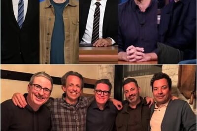 Late-Night’s Rebellion: How Stephen Colbert’s Cancellation Sparked an Unlikely Alliancelow