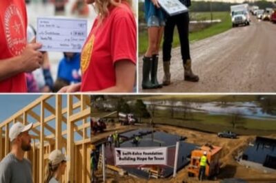 Breaking: Travis Kelce and Taylor Swift have made a move that’s left America in awe — donating over $20 million in winnings and sponsorships to build 150 homes and 300 shelter beds for those risking their lives in the historic Texas floods.