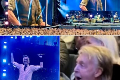 80,000 fans at Dublin’s Croke Park watched in awe as Bruce Springsteen, grinning and shouting, “I’ll sleep when I’m done rocking!”