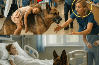 K9 Dog Walks Into Hospital with a Wounded Girl – No One Could Believe What Followed!