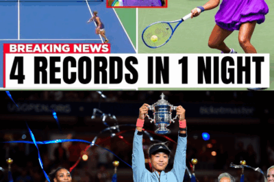 Naomi Osaka JUST Broke 4 US OPEN Records In ONE NIGHT – Never Seen Anything Like It