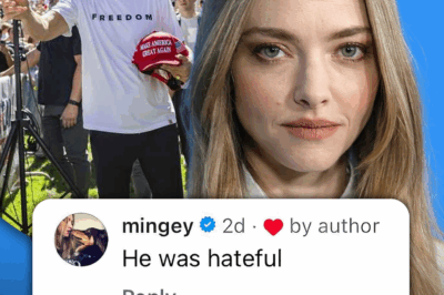 Amanda Seyfried Speaks Out After Calling Charlie Kirk ‘Hateful’: ‘I Can Get Angry About Racist Rhetoric and Also Agree’ His Death Was ‘Disturbing and Deplorable’