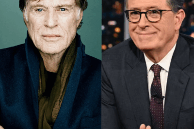 The Empty Seat: How Stephen Colbert’s Silent Tribute to Robert Redford Defined a Legacy