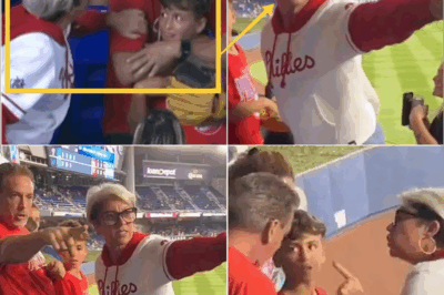 Astonishing footage emerges of woman yelling at another Phillies fan for giving HR ball to his son