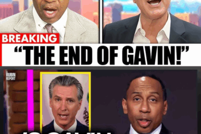 BREAKING: Stephen A Smith DIDN’T HOLD BACK On Gavin Newsom On LIVE TV!