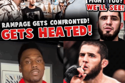 FOOTAGE* Rampage Jackson CONFRONTED about his SON & GETS HEATED! Syko Stu UPDATE! Khamzat vs Islam?