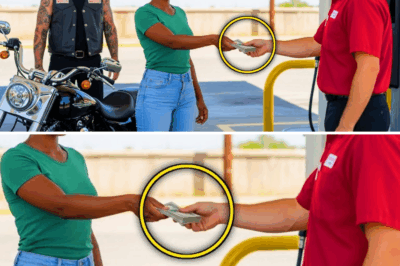 Black Woman Pays for a Hells Angel’s Gas, The Next Day, Dozens of Bikers Show Up at Her Door