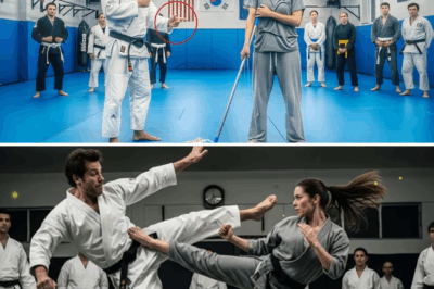 Black Belt Asked a Cleaning Lady to Fight as a Joke — What Happened Next Silenced the Whole Gym