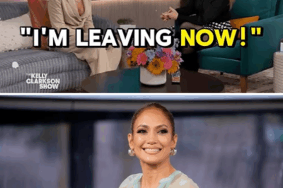 Celebrity Showdown: Jennifer Lopez Walks Off The Kelly Clarkson Show After Explosive On-Air Meltdown—Security Called!”