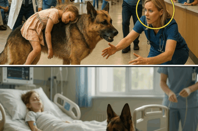 K9 Dog Walks Into Hospital with a Wounded Girl – No One Could Believe What Followed!
