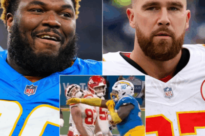 BREAKING NEWS: Chargers star taunts Travis Kelce online after shocking slap incident.