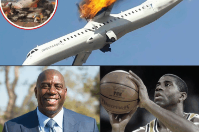 The sports world is in complete disbelief after shocking reports confirmed that NBA icon Earvin “Magic” Johnson has tragically died in a tragic plane crash.