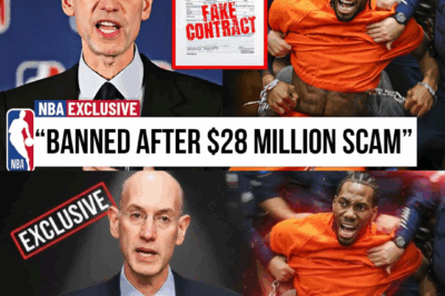 «IT’S OVER FOR HIM» NBA CEO Announces Kawhi Leonard’s Career Ban After His $28,000,000 Fraud Scandal