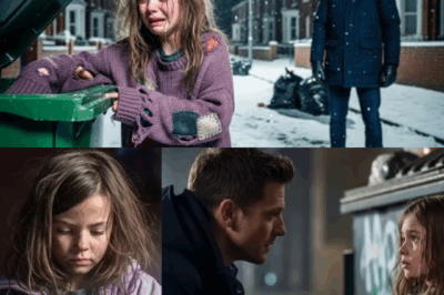 Single dad saw a little girl searching trash on Christmas eve_and the truth left him stunned