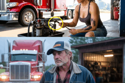 She Fixed His Truck for Free — Weeks Later, a Flatbed Trailer Arrived at Her Garage